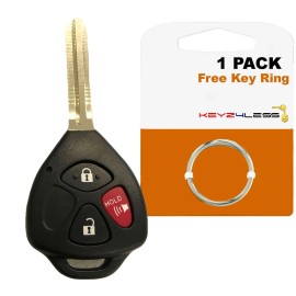 Keyz4less For 2005 2006 2007 2008 2009 2010 Scion TC Keyless Car Remote Uncut Key Fob