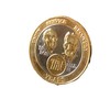 2 Year AA Founders Medallion Bi-Plate Sobriety Chip