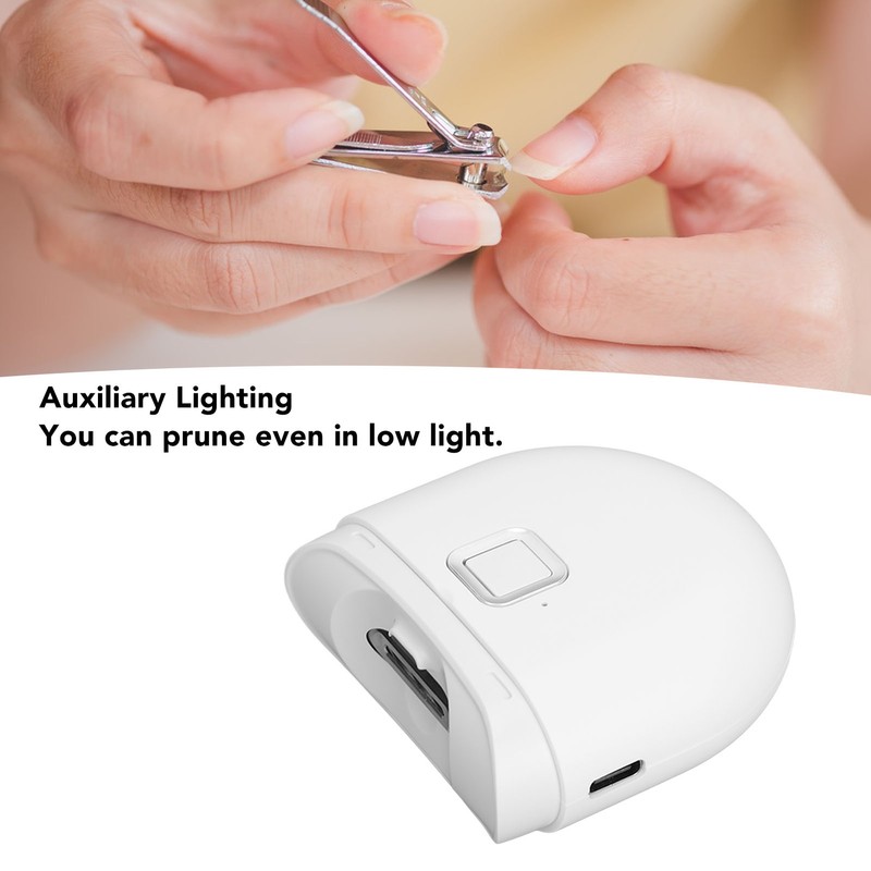 Electric Nail Clipper Full Sutomatic Portable Electric Fingernail Trimmer for