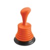 Mini Home Plunger for All Drains, 19 cm H, for