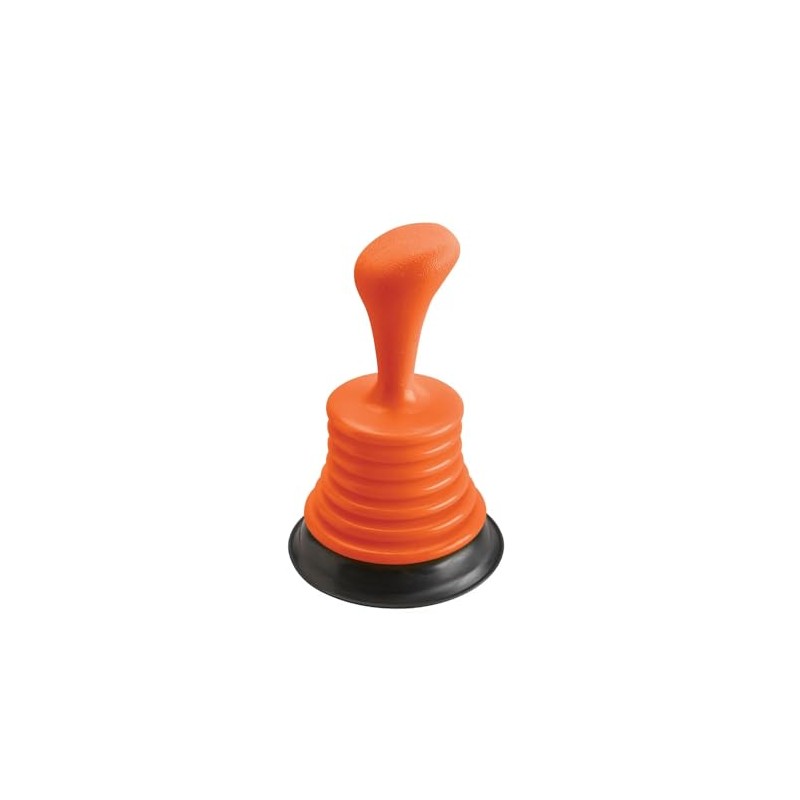 Mini Home Plunger for All Drains, 19 cm H, for