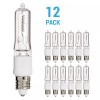 Satco 12 Pack S3157 75Q/CL/MC Bulb 75W 120V T4 Mini