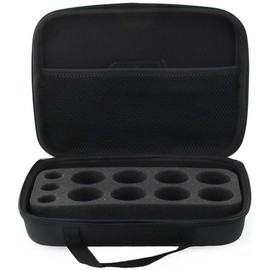 Beyblade Case Portable with Handle Durable Beyblade Burst Built-in Sponge Impact Relief Storage Case Gift for Kids Black