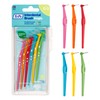 TePe Pack of 6 Interdental Brush Angle, Angled Dental Brush
