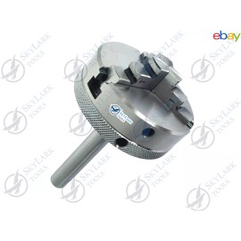 Skylark tools 65MM 3 Jaw lathe Self Centering Chuck M14 X 1  With Straight Shank 12mm Arbor