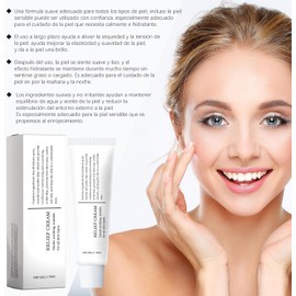 LUHI 345 Relief Cream,Crema Hidratante Calmante 345,crema reparadora intensiva,hidratante y humectante,Hidrata y nutre,unificando el tono de la piel,Suave y calmante,apta para todo tipo de piel.(1PCS)
