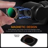 MINGVEN Magnetic Wide Angle Lens + Black Diffusion 1/4 +