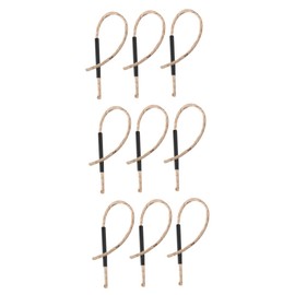 SUPVOX 2sets Outdoor Fire Starter Survival Tool Ropes Aluminum Alloy Handle Windproof Igniter 3pcs*2