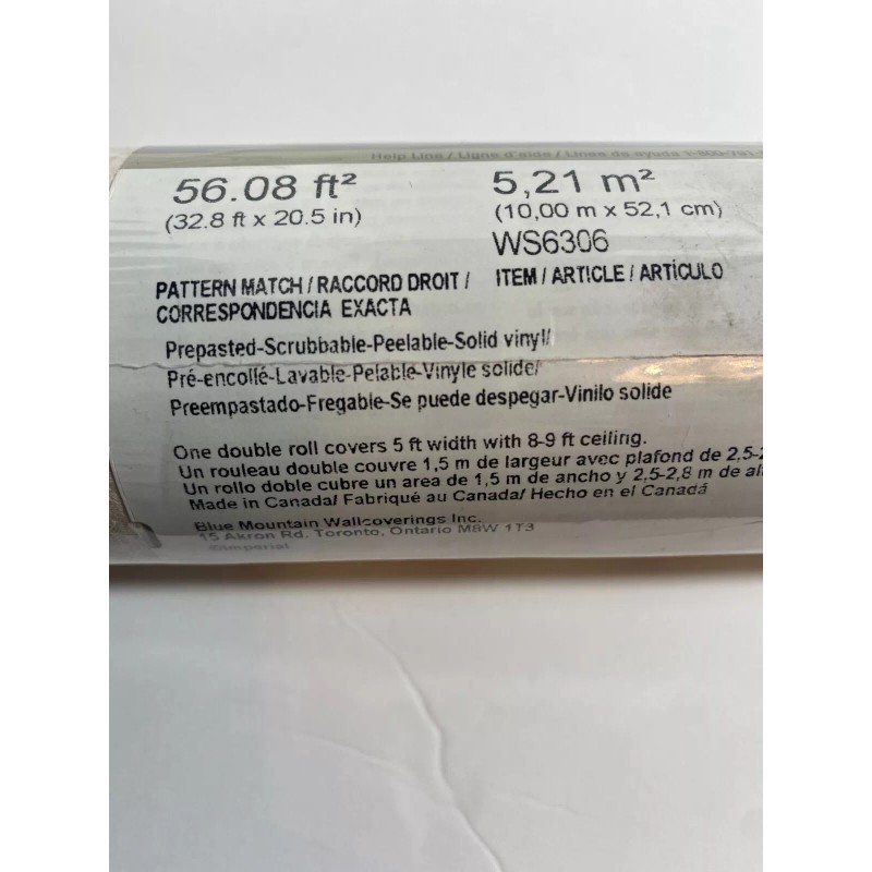 Imperial Prepasted Wallpaper Burgandy stripe marble pattern Double Roll