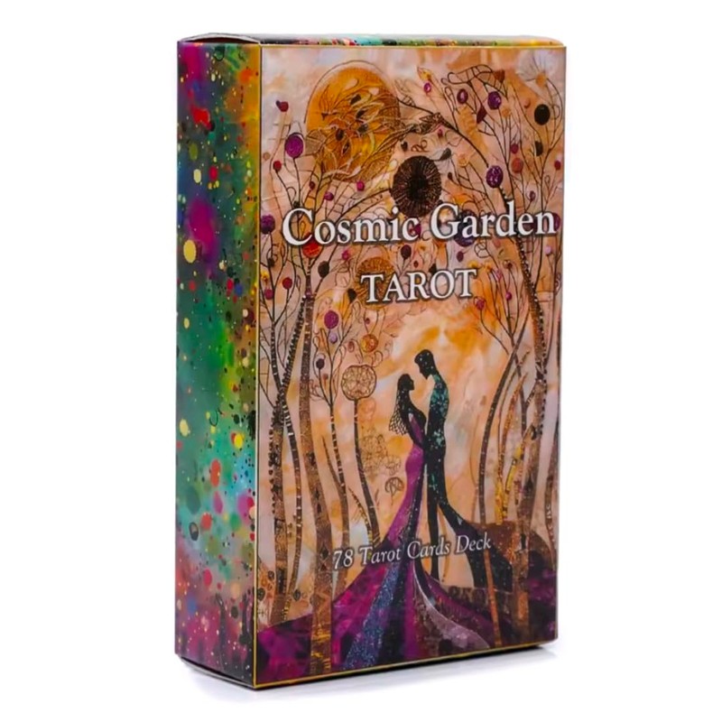 Cosmic Garden Tarot Cards, 78 Deck, 4.9 x 2.4 inches