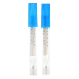 JOINPAYA JOINPAYA 2Pc Glass Oral Temperature Adult: Free Clinic Armpit Fast Reading Fever Indicator
