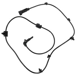 KarParts360 For Buick LaCrosse 2010 2011 ABS Speed Sensors Driver and Passenger Side | Pair | Rear | Spindle Mounted | Bolt Mounting Type | 1 Connector | With H-Arm Rear Axle | With Wiring Harness