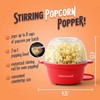 Nostalgia Electric Non Stick Stirring Popcorn Maker for 8 Cups