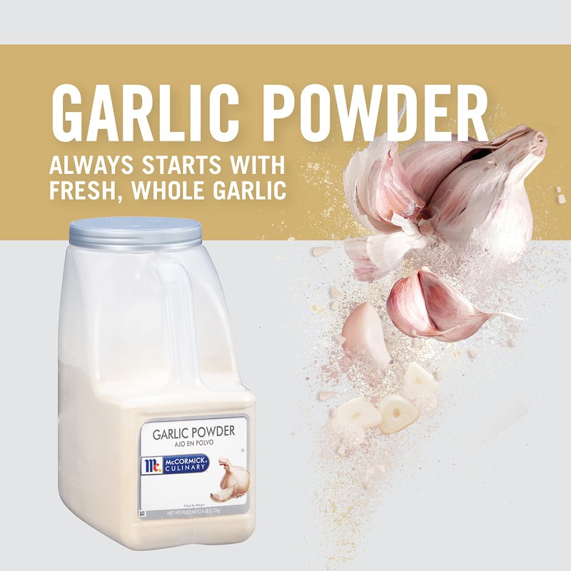 McCormick Culinary Garlic Powder, 6 lb - One 6 Pound