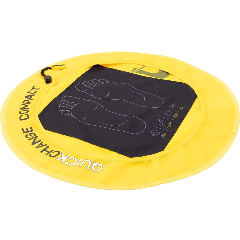 Cressi Quickchanging Mat Quickchanging Mat-Comodo Tappetino Igienico per Piedi, Cambio