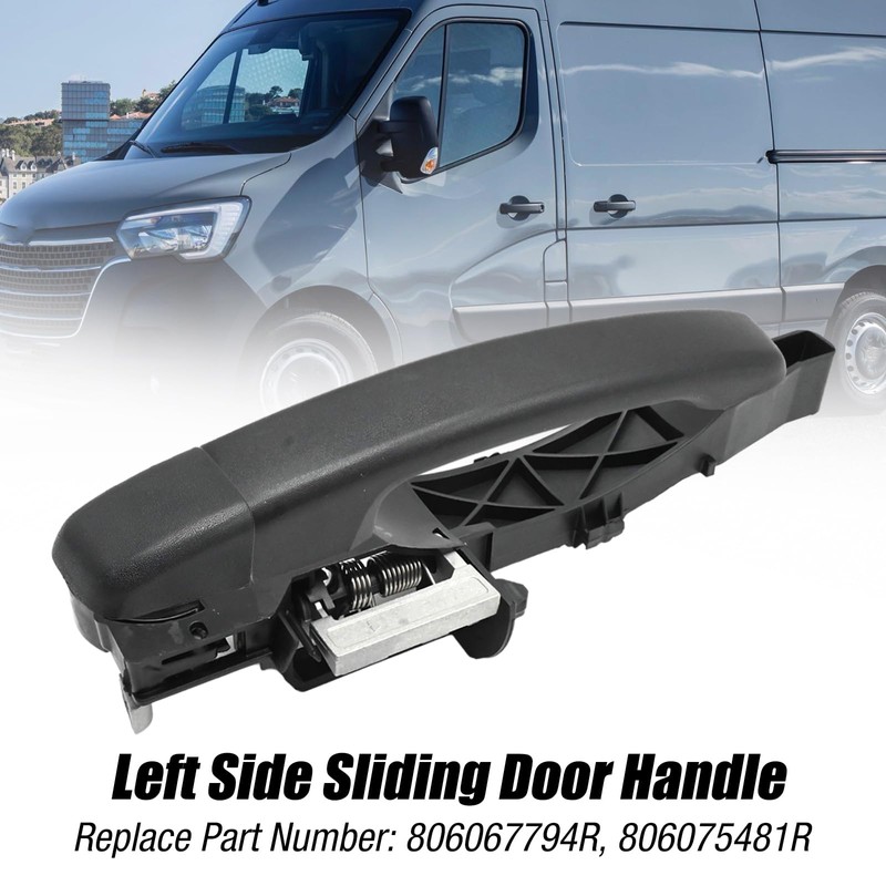 JUUDDENPARTS Left Side Sliding Door Handle, Replacement for Renault Master
