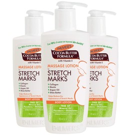 Palmer's Cocoa Butter Formula Massage Lotion for Stretch Marks and Pregnancy Skin Care, 6.5 Ounce (Pack of 3)
