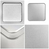Kurtzy Silver Metal Tins with Lids (Pack of 10) 9