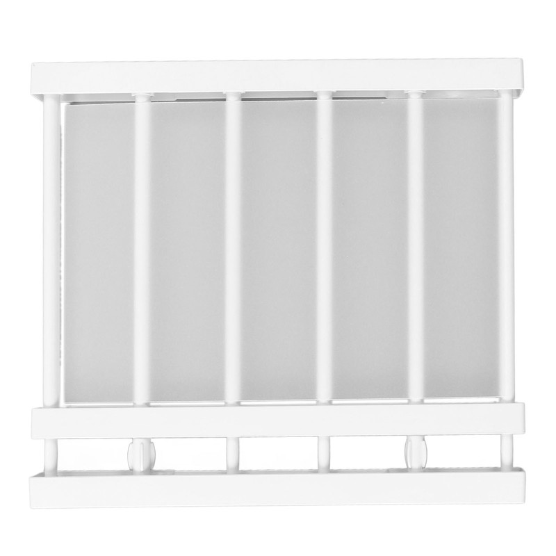 Tension Rod Shelf Adjustable Length Space Saving Nail Free Expandable