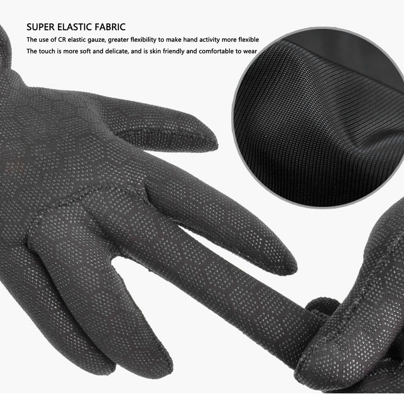 1 Pair Diving Gloves Warm Cold Proof Prevent Slip 3mm
