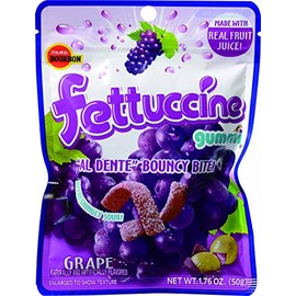 Fettuccine Gummi Grape (10-pack), 10 x 1.76 oz.