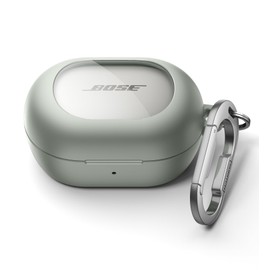 SURITCH Magnetic Cases for Bose New QuietComfort Earbuds (2024) Case Cover, Rugged Shockproof Protective Cover for Bose QuietComfort Earbuds with Magnetic Lok & Carabiner & Cleaning Kit, Green