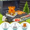 P&P CHEF Beer Can Chicken Holder with Roasting Pan Set,