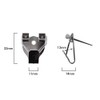 Daisen 35N04007323 Picture Frame, Accessories, Hanging Hardware, Safety X Hook,