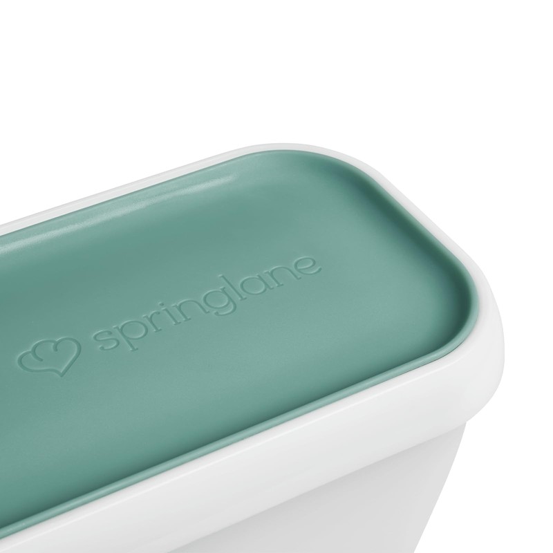 Springlane Set of 2 Ice Containers, 1 Litre, BPA-Free, Food