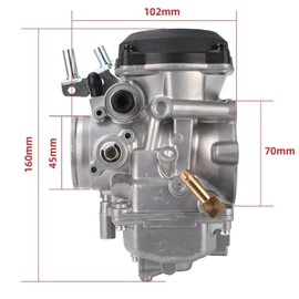 YJGZSVK CV40 Carburetor & Air Cleaner Compatible with Harley Davidson Sportster 883 1200 XL883 XLH120 Touring Softail Dyna FXR CV 40MM Carburetor 27421-99A, 27498-96