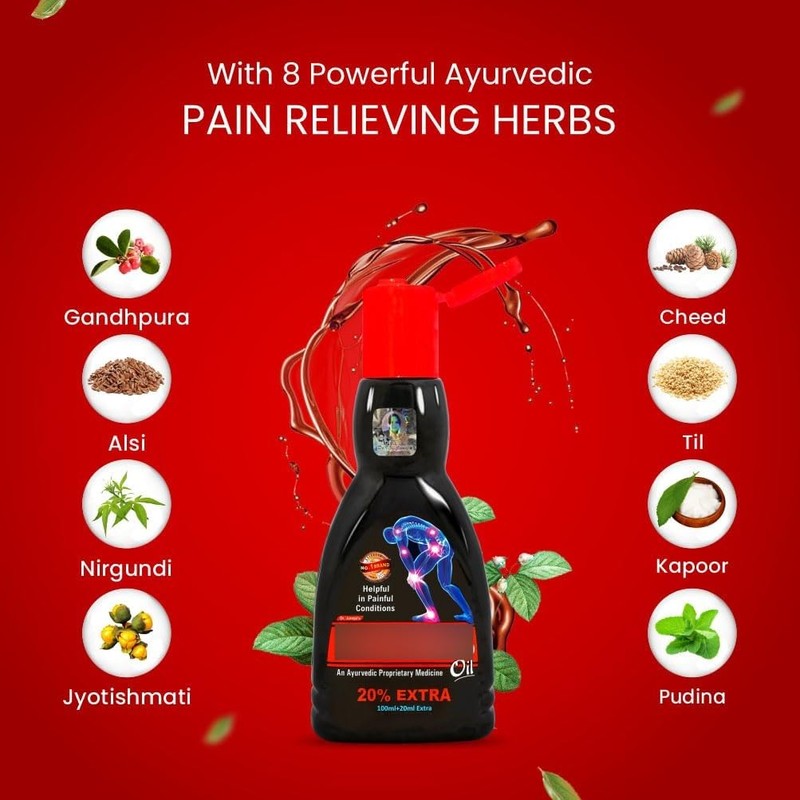  Dr O.rt.ho Oil - 120 ml (Pack of 1)