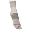Atsugi JD46083 Women's Socks, Clear Beauty Active, 5 Toes with