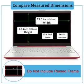 15.6 inch Portable Monitor Anti Blue Light Anti Glare Screen Protector for ASUS/ARZOPA/MNN/KYY/VILVA/ViewSonic/QQH, etc 15.6" Portable Monitor, Eye Protection Blue Light Blocking Screen Filter Film