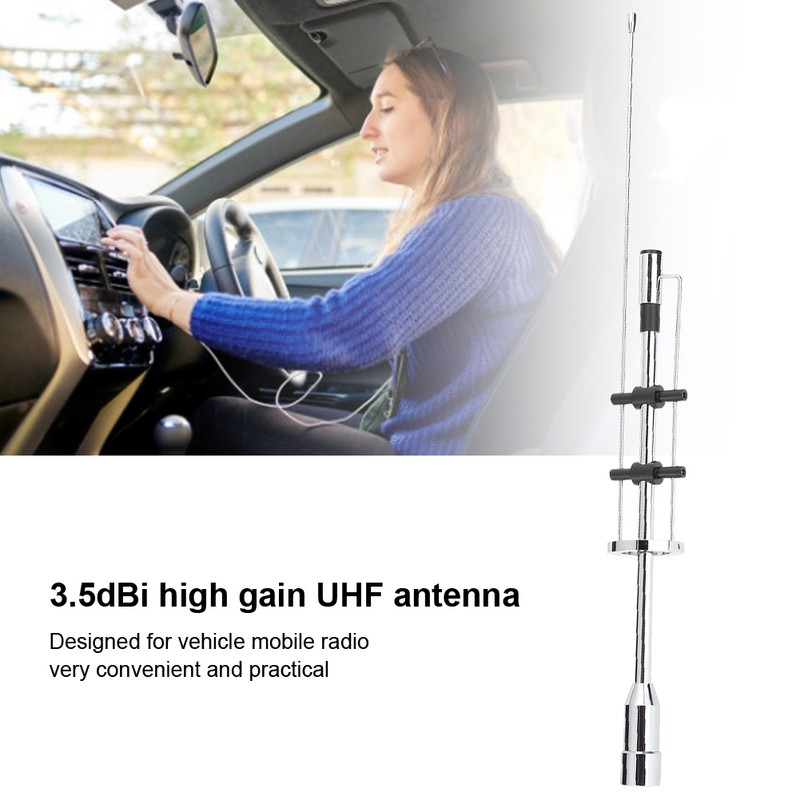 Mobile Car Radio Antenna 400‑480MHz 120W 3.5dBi High Gain Aerials