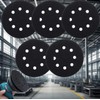 5 Pack 125 mm 8 Holes Soft Density Interface Pads,5