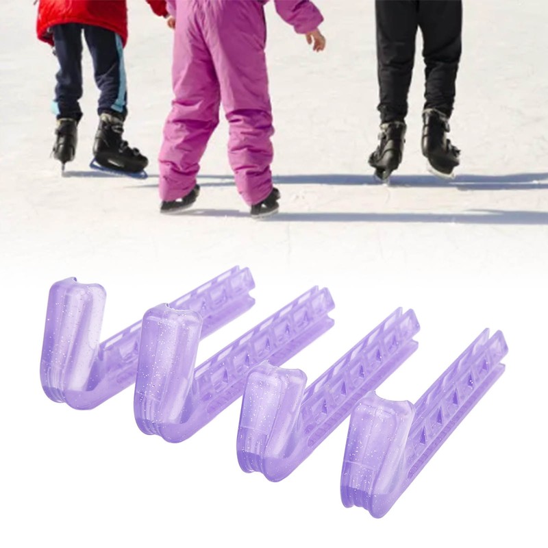 2 Pairs Skate Guards Portable Ice Skate Blade Covers Adjustable