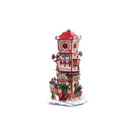 Lemax Christmas Village Countdown Clock Tower - 73333