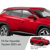 Voron Glass Tape-on Extra Durable Rain Guards for Hyundai Tucson