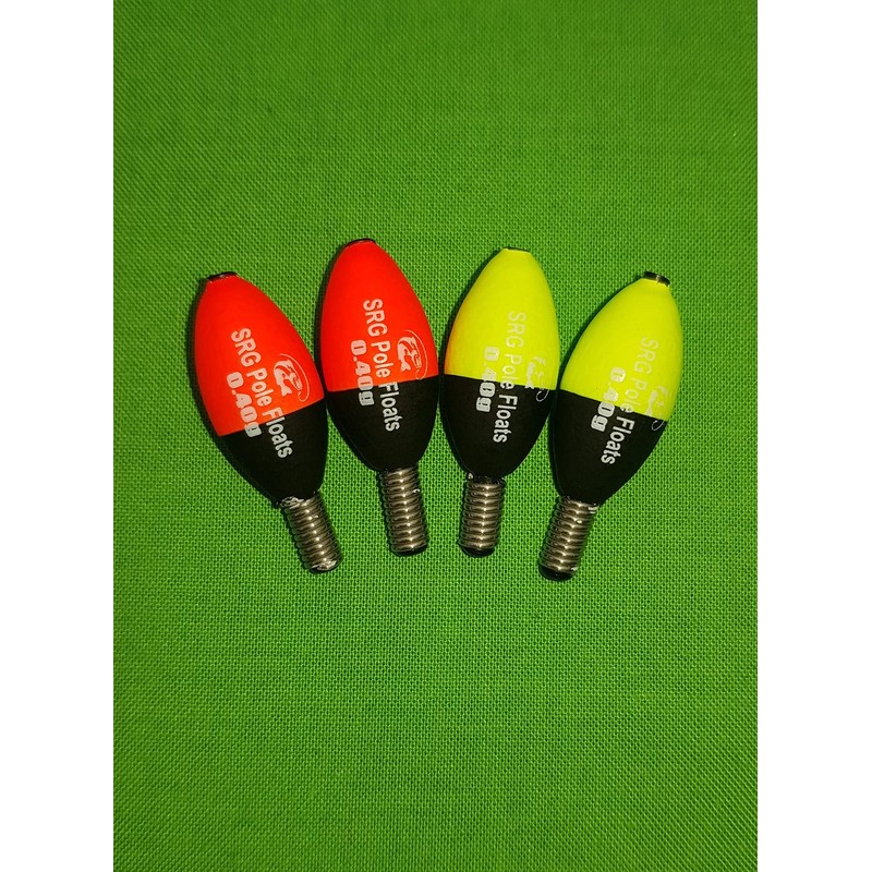 SRG Pole Floats Jigger Floats Pack of 4 (2 x