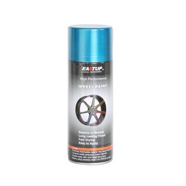 EASTUP Premium Metallic Flash Blue Acrylic Enamel Wheel Paint - Brilliant Finish, High Durability, Fade-resistant, Quick Drying Rim Coating Spray Paint.