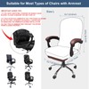 NeColorLife Office Chair Cover with Armrest Covers Stretchable Desk Chair
