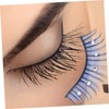 Baluue 5pairs False Lashes Rhinestones Dramatic Eyelashes for Eye-catching Makeup