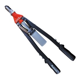 Proferred T01003 Lever-Operated Hand Rivet Tool Model HR 730,Red and Black