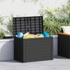 Pemberly Row 30.7X17.3X21.7 Polypropylene Storage Box in Anthracite
