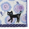 Noah Family Towel Handkerchief, Rosy Cat, Women's, Approx. 9.8 x