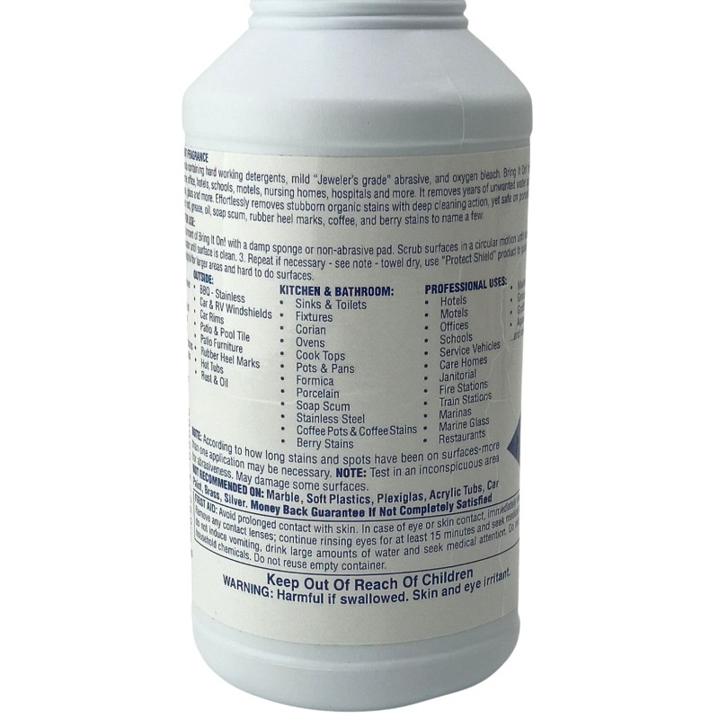 Bring It On Cleaner Hard Water Stain Remover for Kitchen