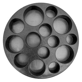 Alkan Round Magnetic Organiser for 1/2 Inch (12.5 mm) Sockets Space for 14 Inserts (Magnetic Holder)