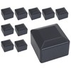 SKIR'CO Fence Post Caps Square 40 x 40 mm Grey