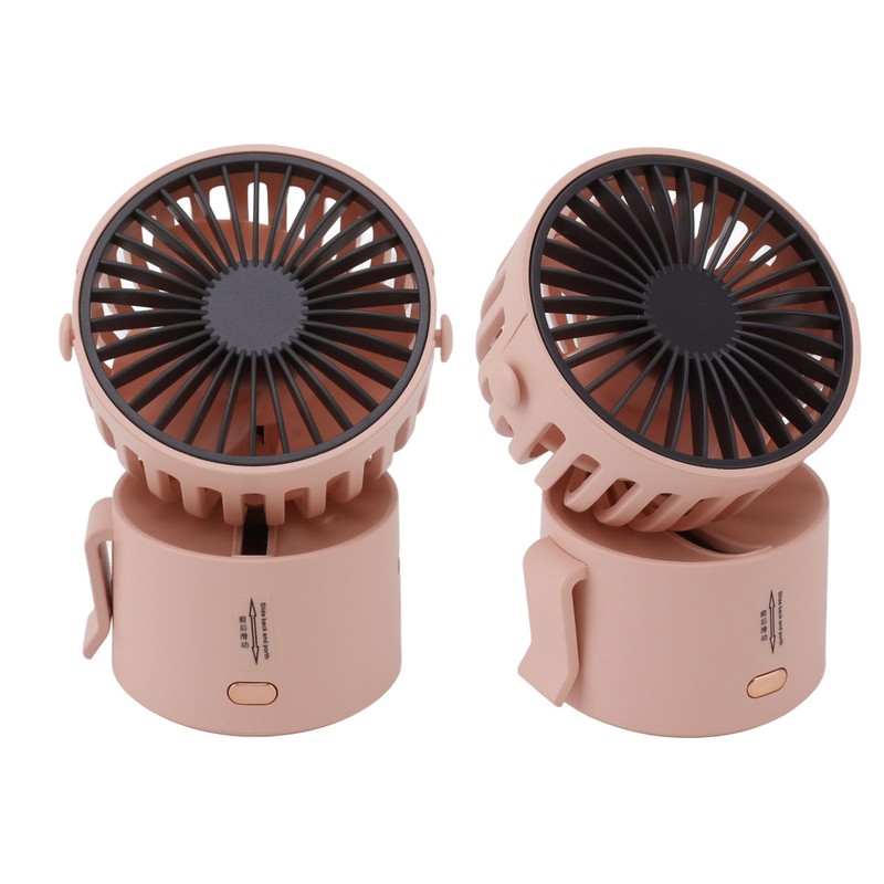 Portable Waist Clip On Fan Necklace Fan Hanging Neck Waist