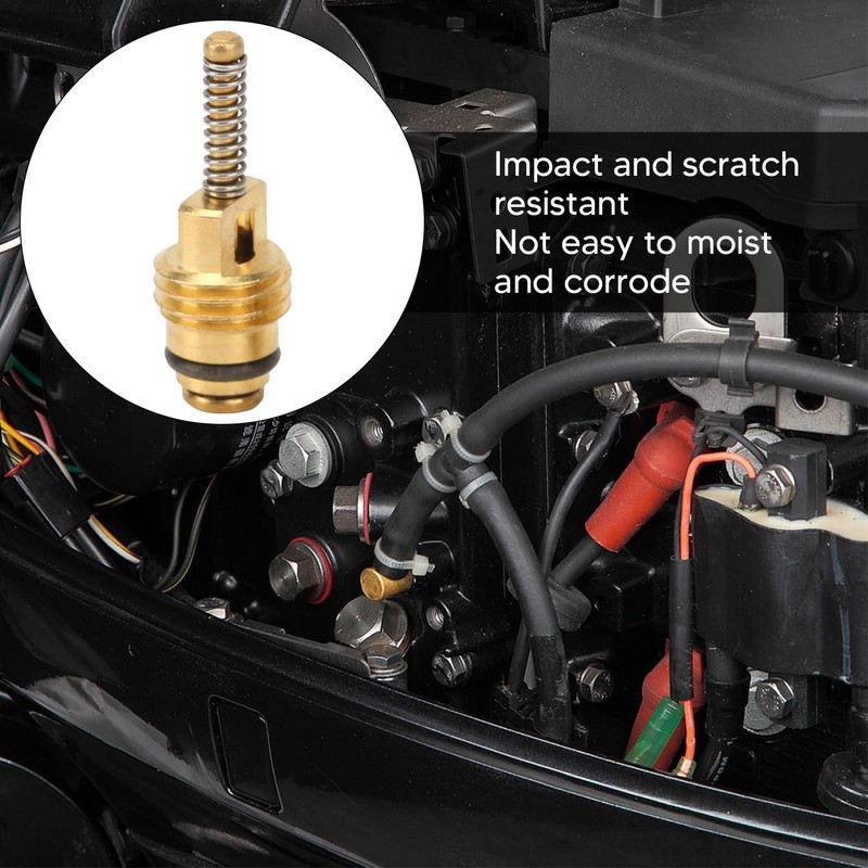 20 Pcs Air Conditioning Valve Core Aluminum Alloy Copper Automotive